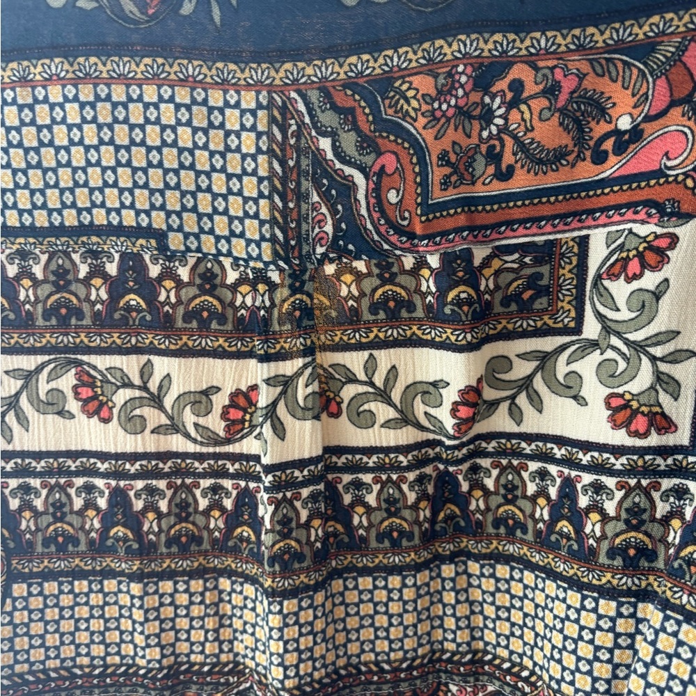 Mediterranean Chic Multi Media Pattern Printed Co… - image 8